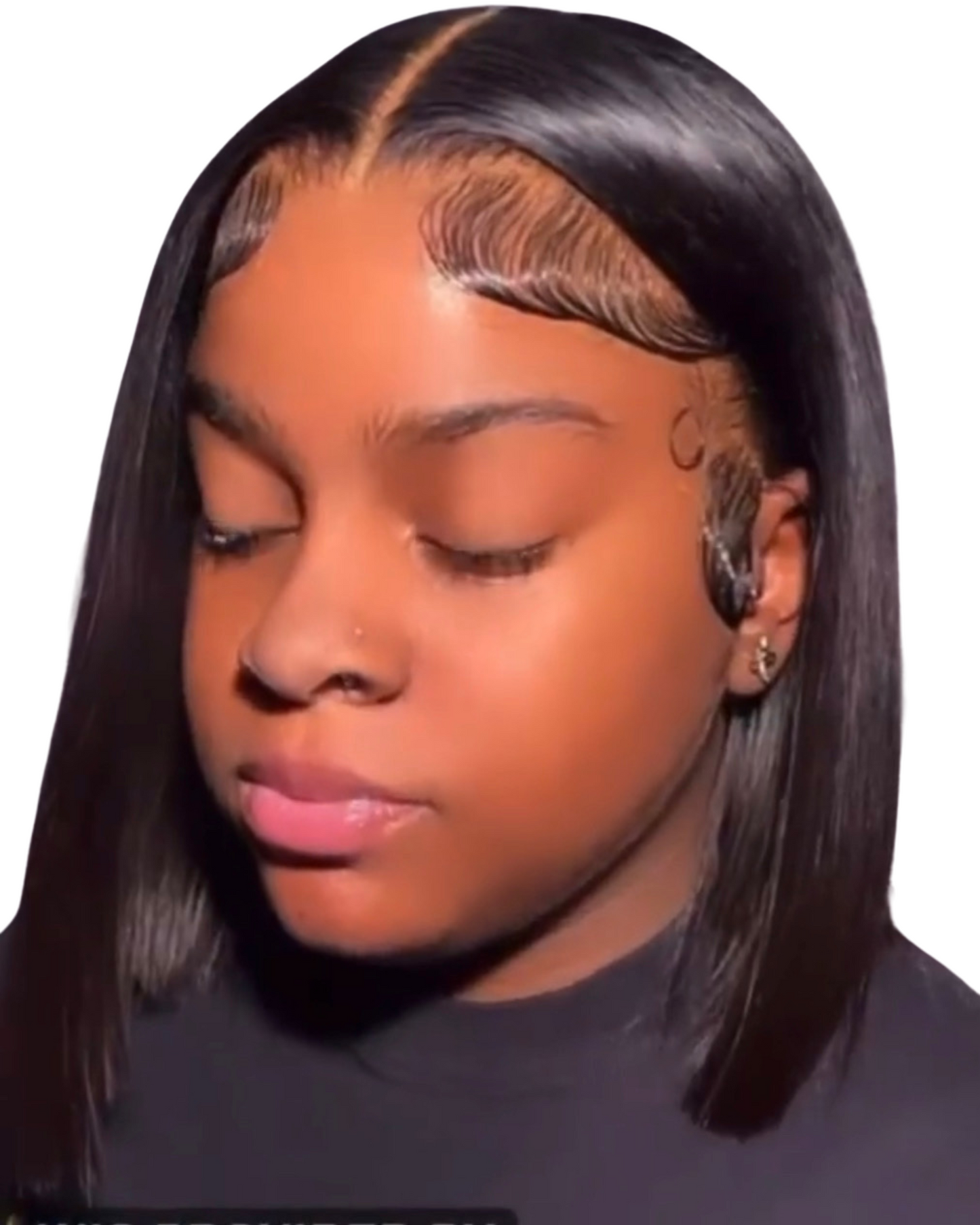 Natural Silky Straight Bob 180% Density